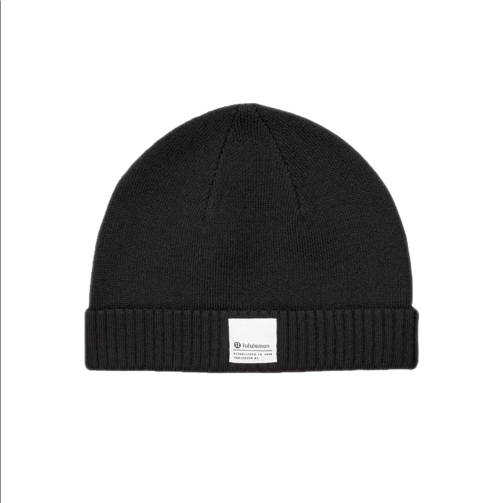 Authentic Lululemon Athletica Men’s Fold Up Knit Beanie Patch